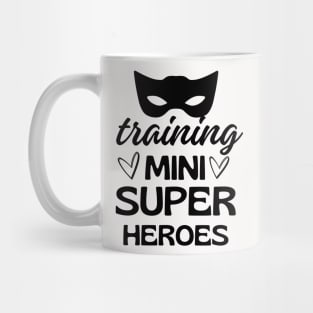 Training Mini Super Heroes Mug